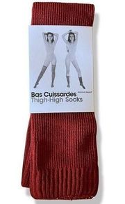 American Apparel Thigh High Socks Vintage Cranberry Vintage New Y2K RARE & New