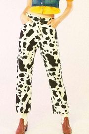 Cider // Cow Print Pants 🐄