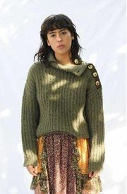 Boutique Moschino Alpaca Chunky Knit Sweater