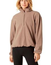 Beyond Yoga WFH Fleece Quarter Zip Pullover Sweatshirt