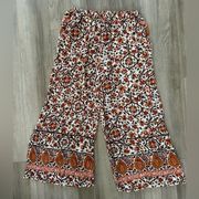 Cynthia Rowley Wide Leg Bohemian Pants