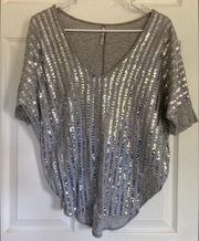 sequin top