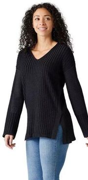 SmartWool Women's Shadow Pine V-Neck Rib Sweater Size Medium