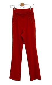 Finders Keepers High Sea High Rise Pants Burnt Orange Size XS