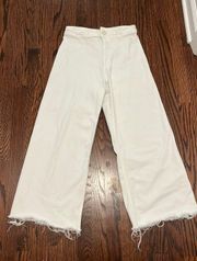 White  women’s jeans