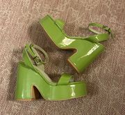 chunky platform sandals