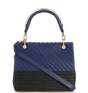 MaxMara Blue Black Crossbody Bag Purse