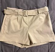 EXPRESS Belted Shorts