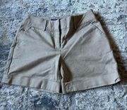 Khaki APT. 9 Size 4 Shorts