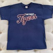 Unisex MLB Detroit Tigers Fruit of the Loom Tshirt XL