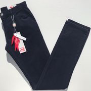 NWT LACOSTE Corduroy Pants Navy Blue