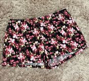 Vintage Y2K Floral Flat Shorts