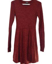 Hint of Cashmere Red Dress Size Small