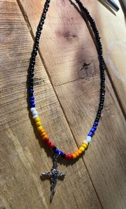 Western/boho Beaded Necklace