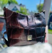 Denison Hobo Shoulder Bag • Calfskin Leather Magnetic Closure