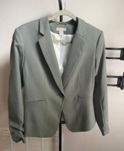 Fitted Green Blazer