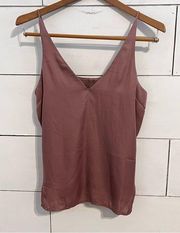 Bohme Mauve V Neck Camisole. Size Small. NWT.