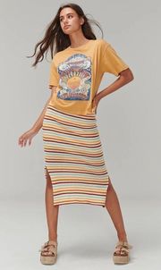 Ghanda Nancy Knit Midi Skirt