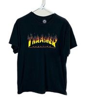 Thrasher  Black Tee L