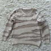 Cozy Chic Seaside Crewneck Sweater Size L