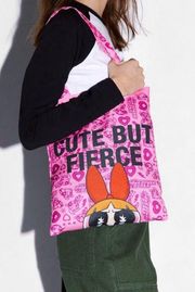 'Cute But Fierce' The Powerpuff Girls Tote Bag