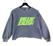 Billie Eilish Sweatshirt Cropped Pullover Crop Medium Womens Tour World Adult