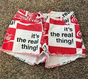 Coca Cola Denim Shorts 