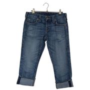 True Religion Cuffed Jeans Denim Capri Pants 26