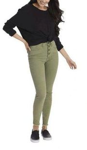 NWT Mud Pie Wells Button Fly Jeans in Sage