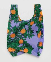 BAGGU Baby Baggu Reusable Tote Bag - Orange Tree Periwinkle, NWT and SOLD OUT!