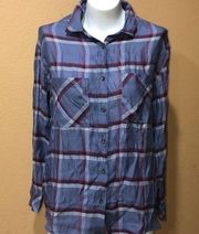 Mng casual plaid shirt