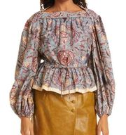 Ulla Johnson Mireya Blouse in Ether