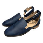 Journee Collection Loreta Flats Navy Size 5.5 Women’s New W/0 Box