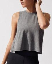 Carbon38 Crop Tank 2.0 in Gray