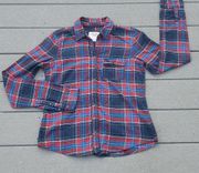 Abercrombie & Fitch  Plaid Y2K Button Up Shirt