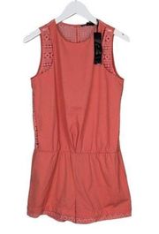 C. Luce coral romper playsuit Medium New