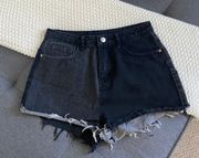 High Waisted Jean Shorts 4