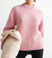 & OTHER STORIES Oversized Jumper in Pink