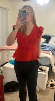 Red Boutique Top