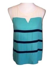 THML Stitch Fix Semi Sheer Stripe Tank Small