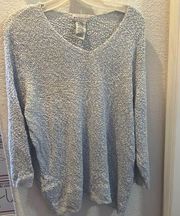 White stag boucle sweater xl