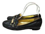 Coach Eileen brown leather Loafers Horsebit Buckle Slip On Shoes Womens Size 6.5