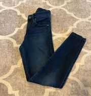 AG Adriano Goldschmied the Farrah skinny jeans size 26 dark wash