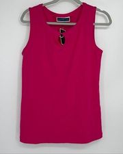 KAREN SCOTT PINK COTTON TANK TOP MEDIUM