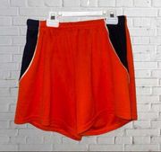 Augusta Sportswear Orange and Black Athletic Shorts - Gently Worn