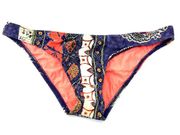 O'neill Boho Purple & Orange Swim Bikini Bottoms Size XS NEW