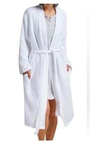 PARACHUTE Cloud Cotton Womens Robe in White Size Medium