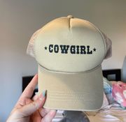 Cowgirl Trucker Hat