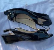GUC Jimmy Choo patent leather wedges size 37.5
