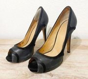 LAMB black high heeled pumps size 8.5